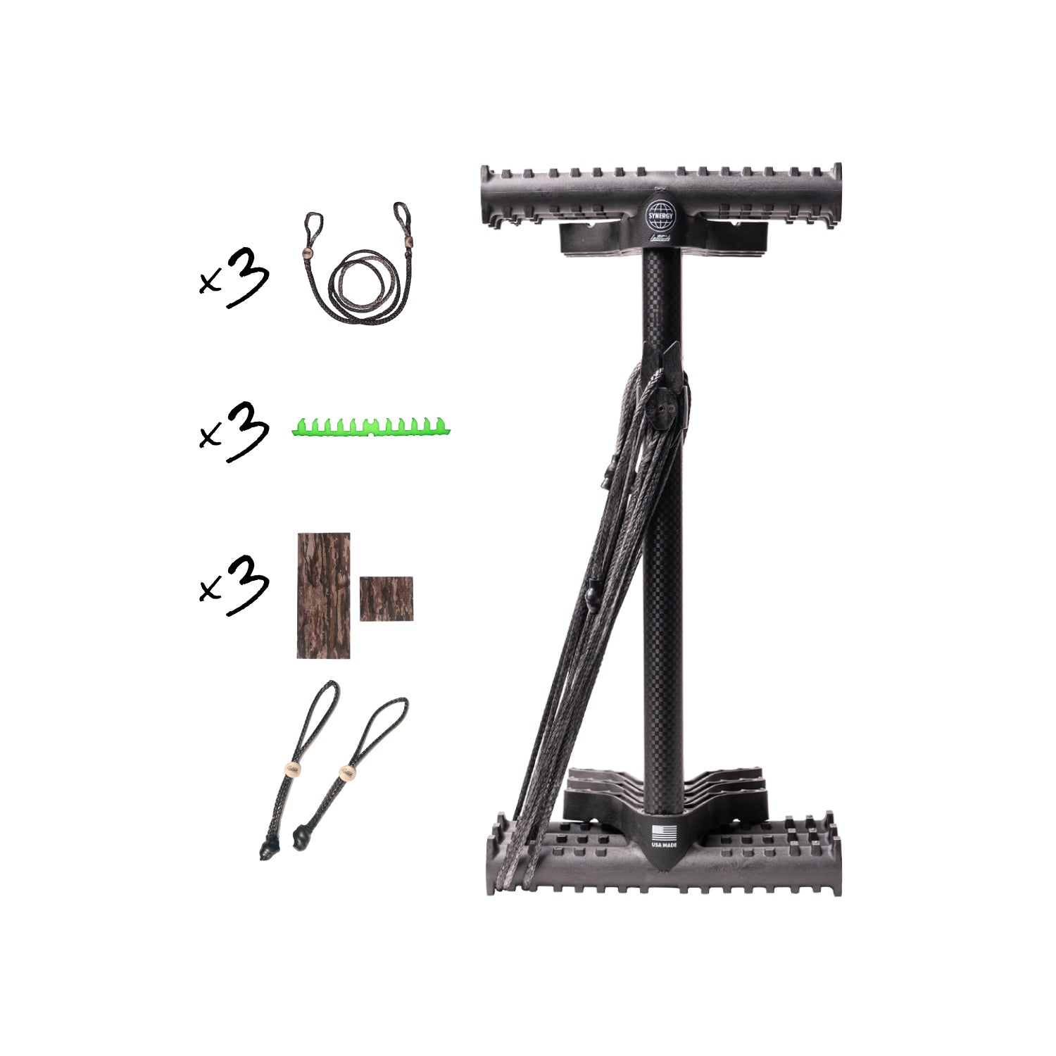 Carbon Synergy Climbing Sticks Complete Kit (3 Pack)