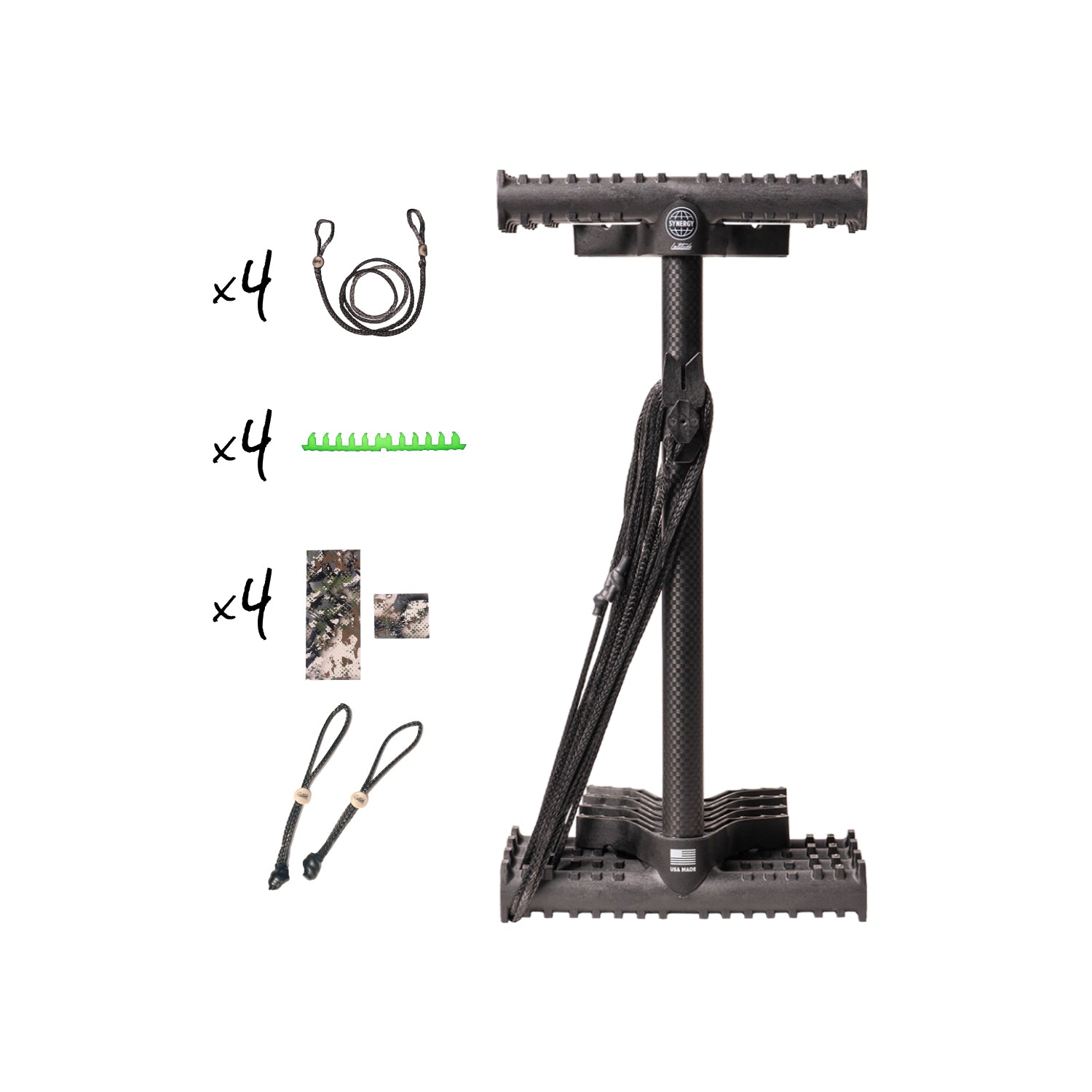 Carbon Synergy Climbing Sticks Complete Kit (4 Pack)