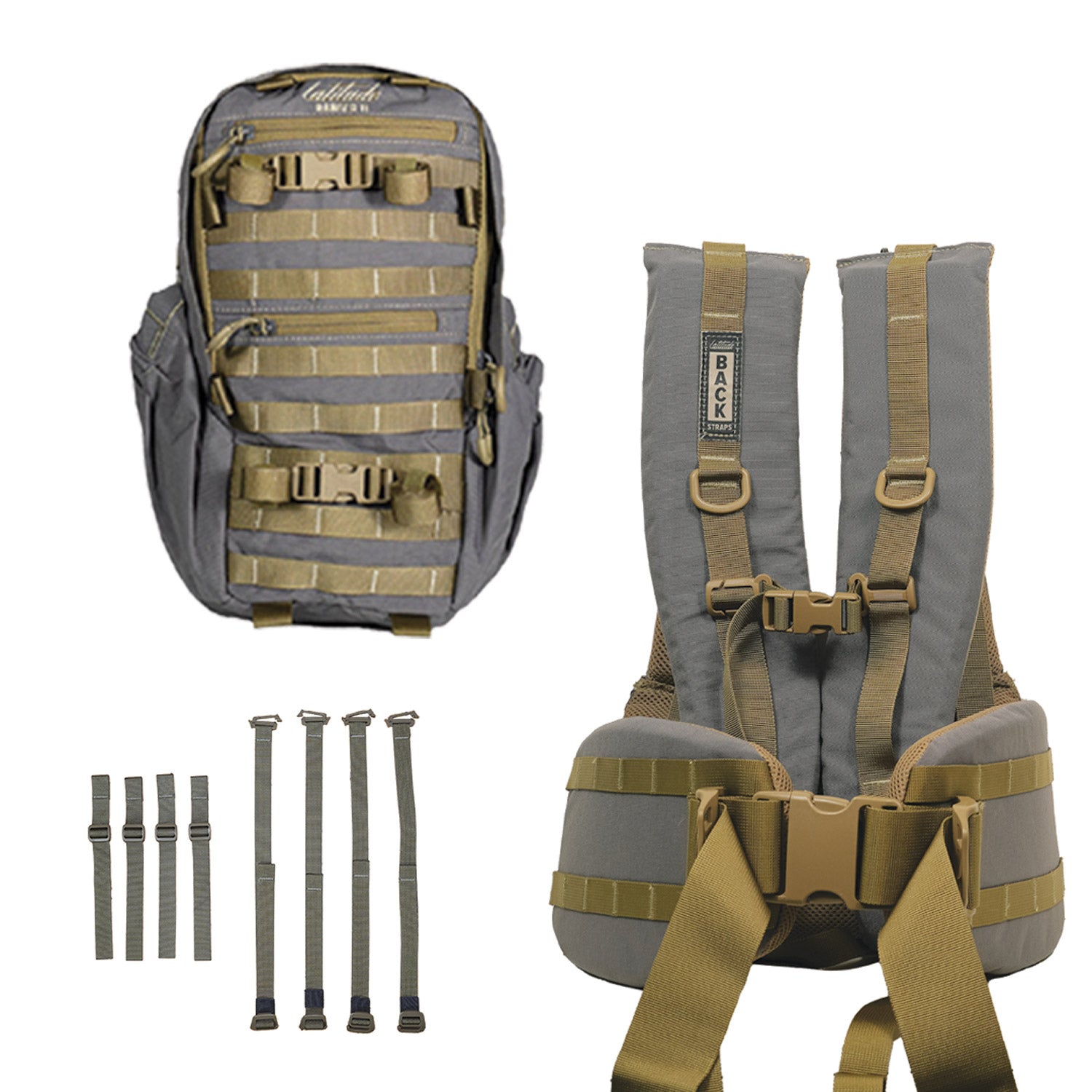 Ranger 11 Frame Pack Kit - Gray