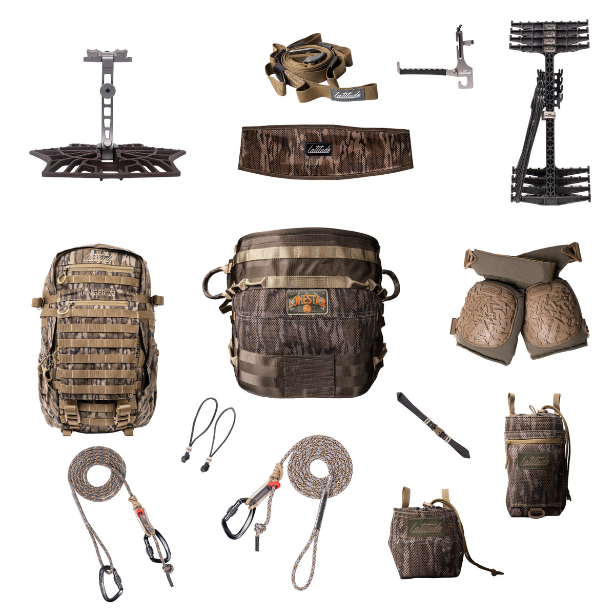 Lonestar Ultimate Saddle Kit - Mossy Oak Bottomland