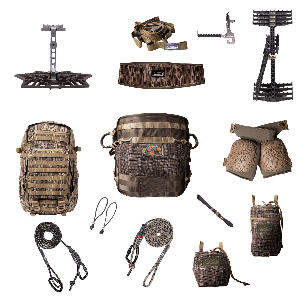 Lonestar Ultimate Saddle Kit - Mossy Oak Bottomland