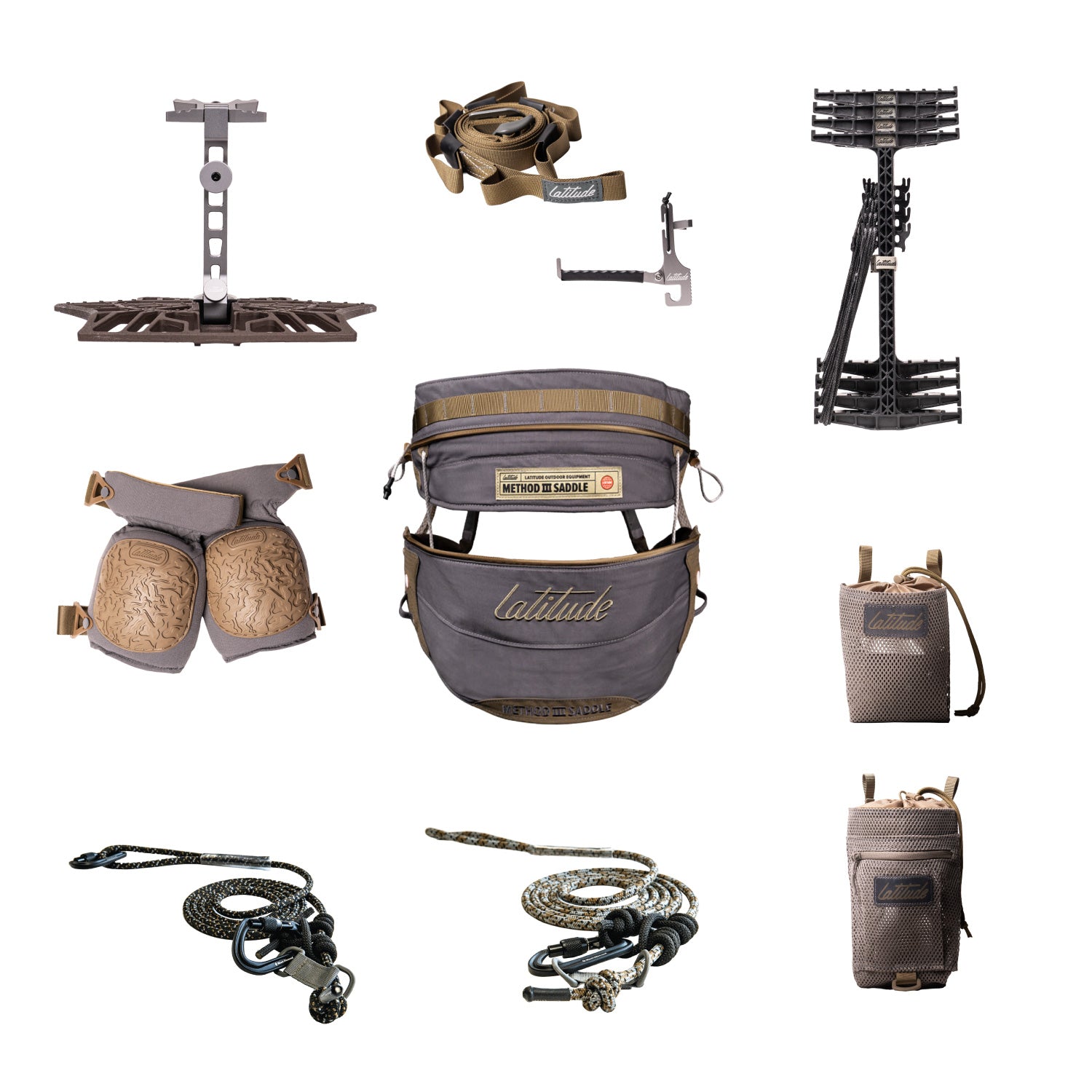 Method 3 Complete Saddle Kit - Gray