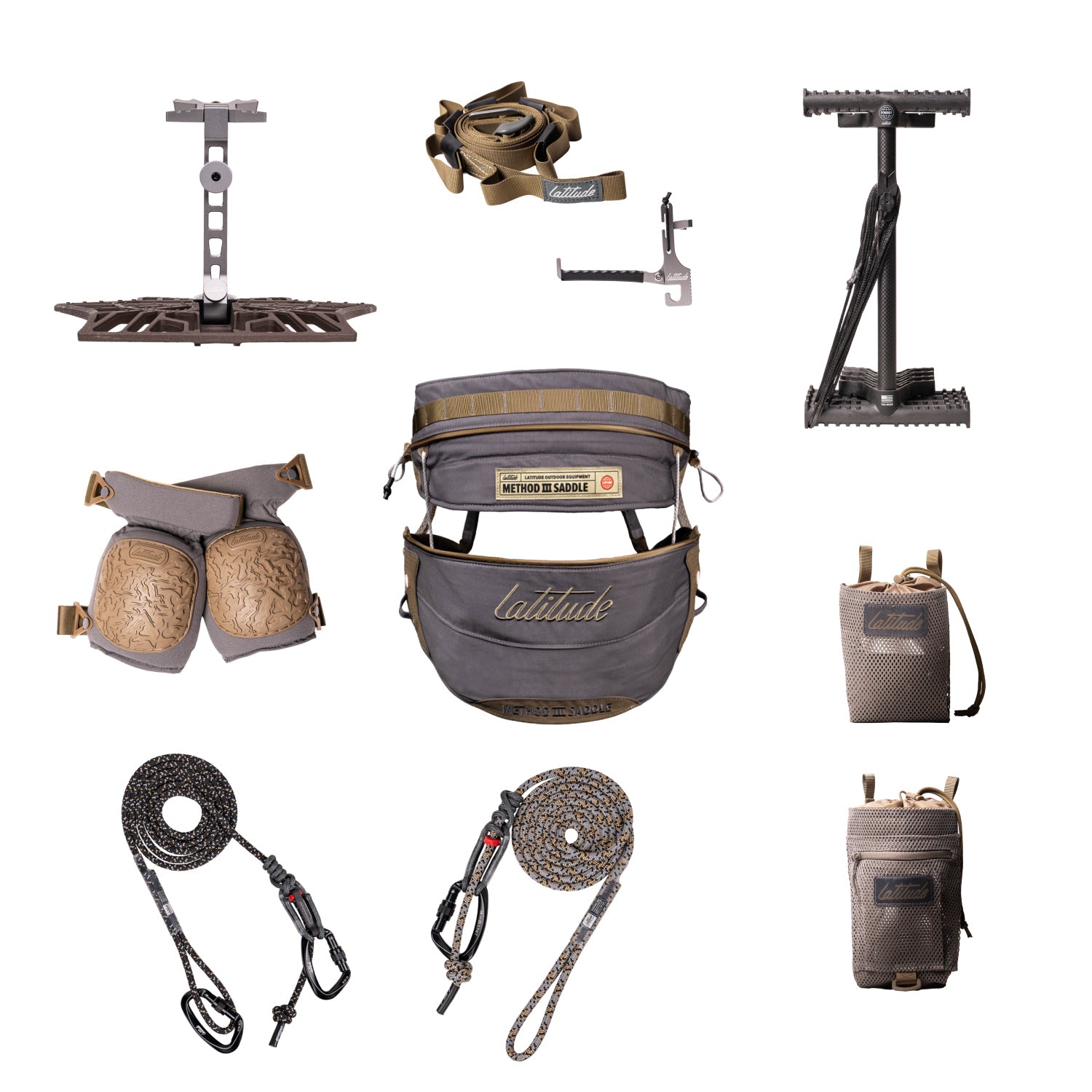 Method 3 Complete Saddle Kit - Gray