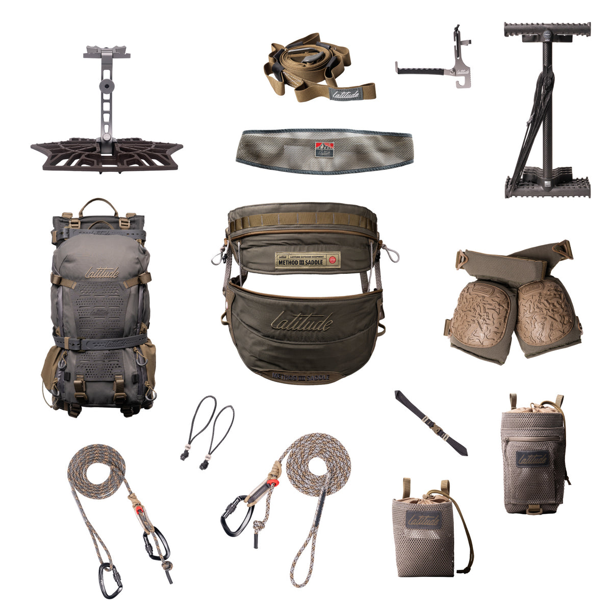 Method 3 Ultimate Saddle Kit - Ranger Green