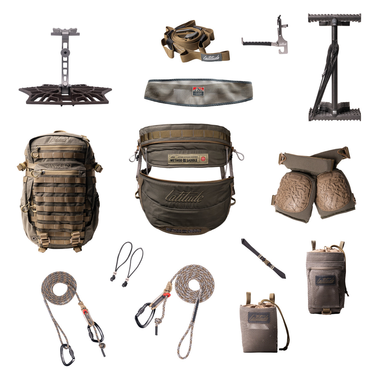 Method 3 Ultimate Saddle Kit - Ranger Green