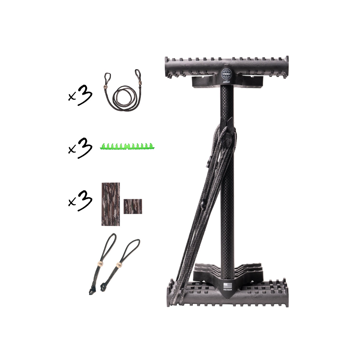 Carbon Synergy Climbing Sticks Complete Kit (3 Pack)