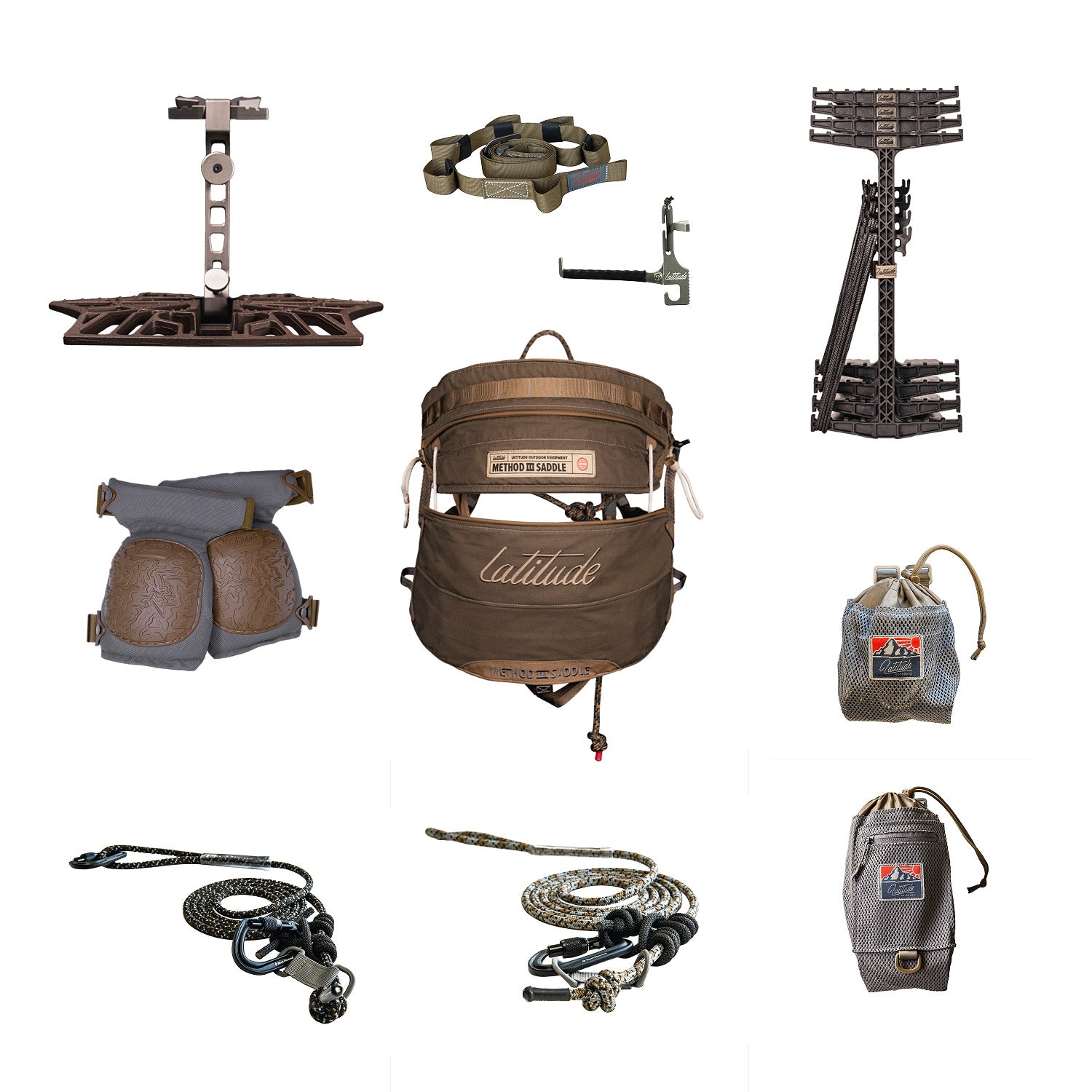 Method 3 Complete Saddle Kit - Ranger Green