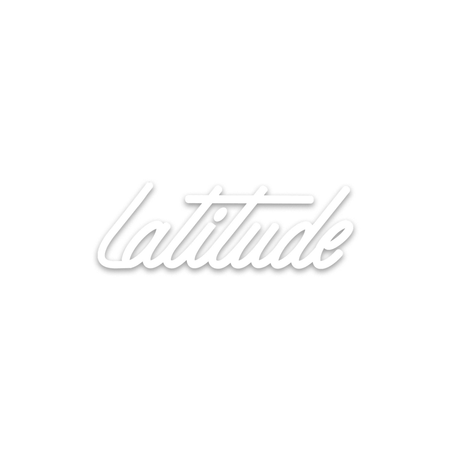 Latitude Logo Sticker