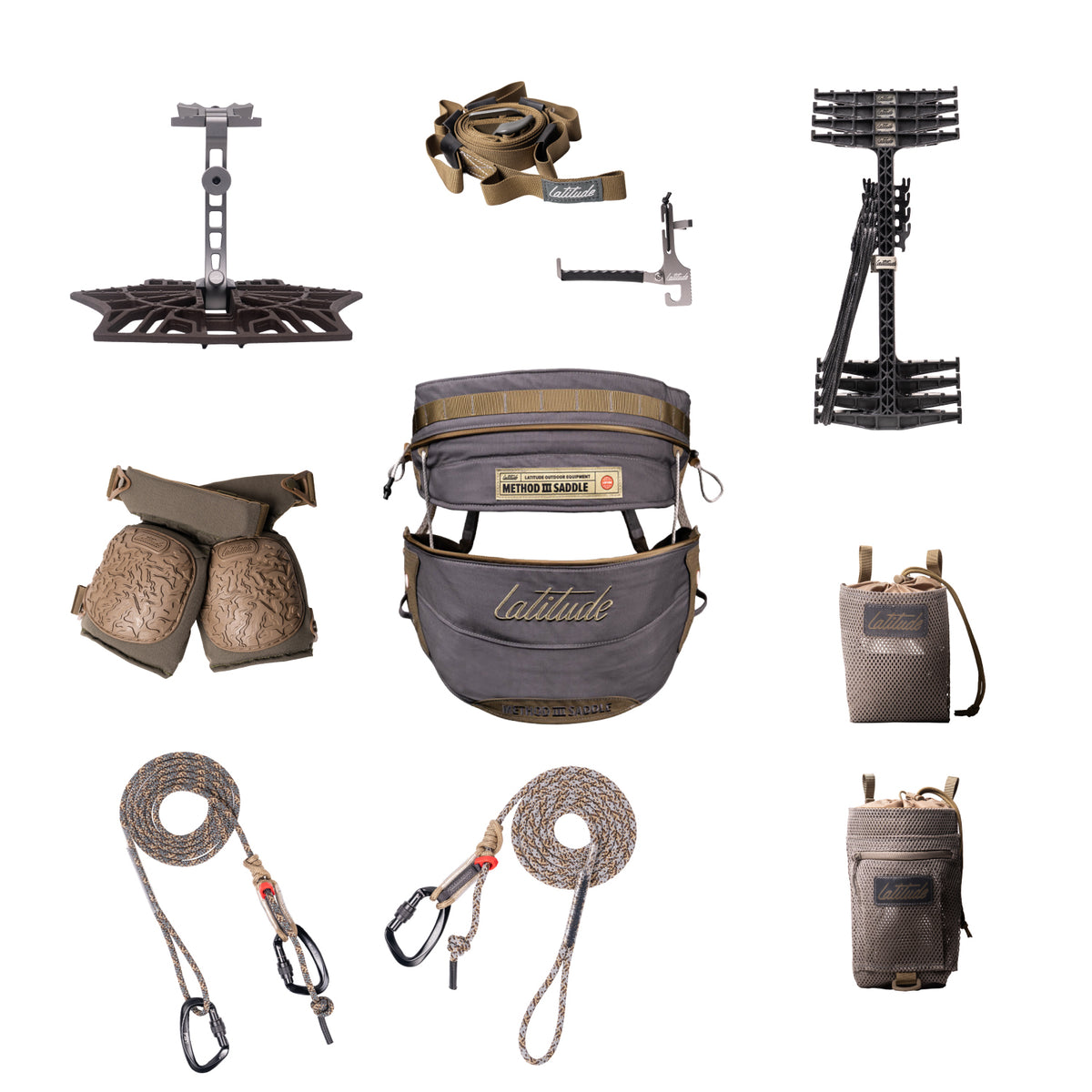 Method 3 Complete Saddle Kit - Gray