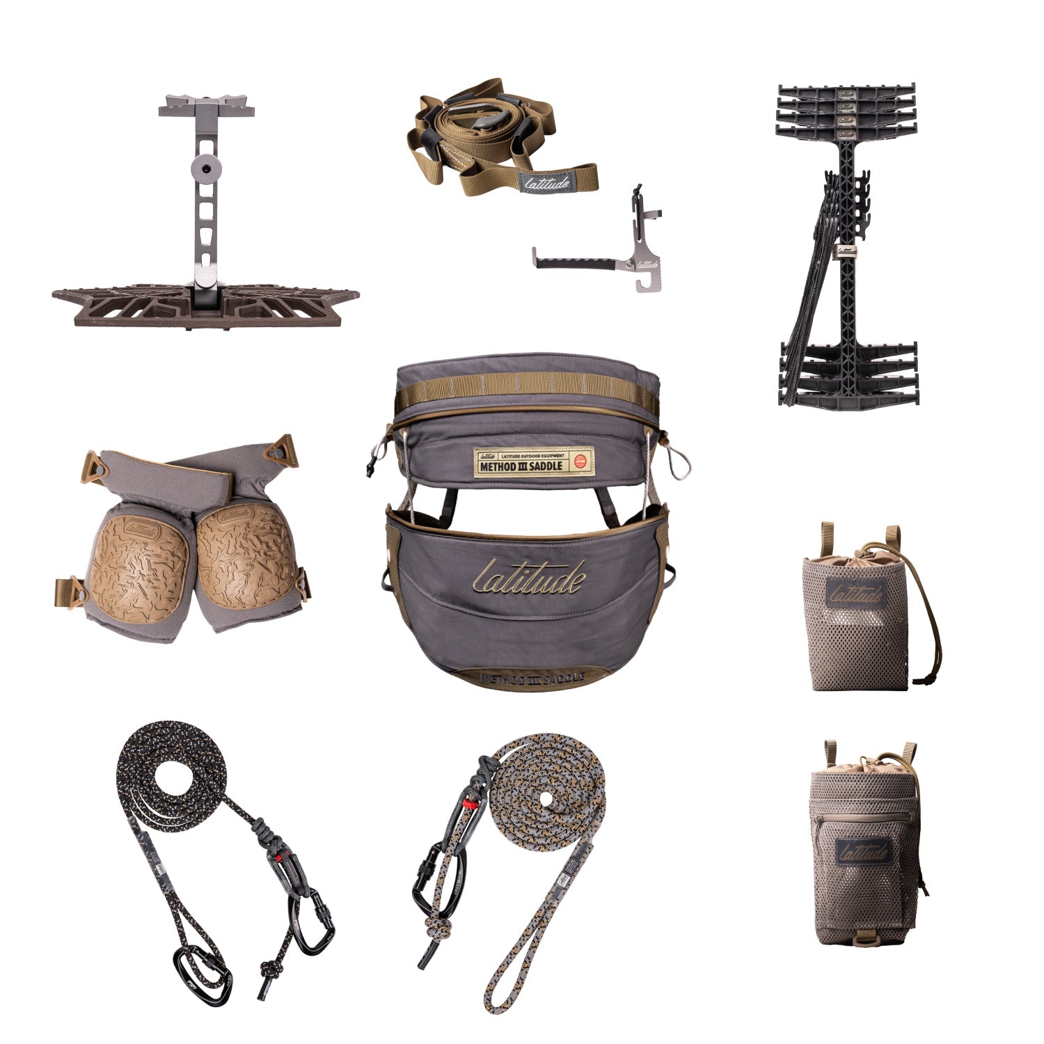 Method 3 Complete Saddle Kit - Gray