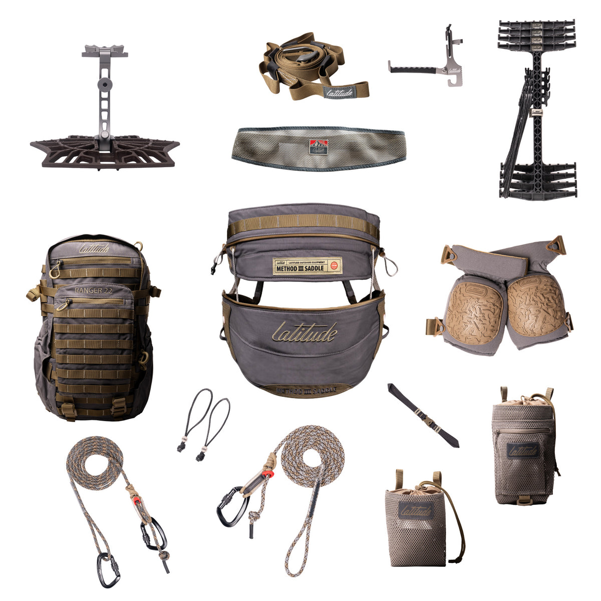 Method 3 Ultimate Saddle Kit - Gray