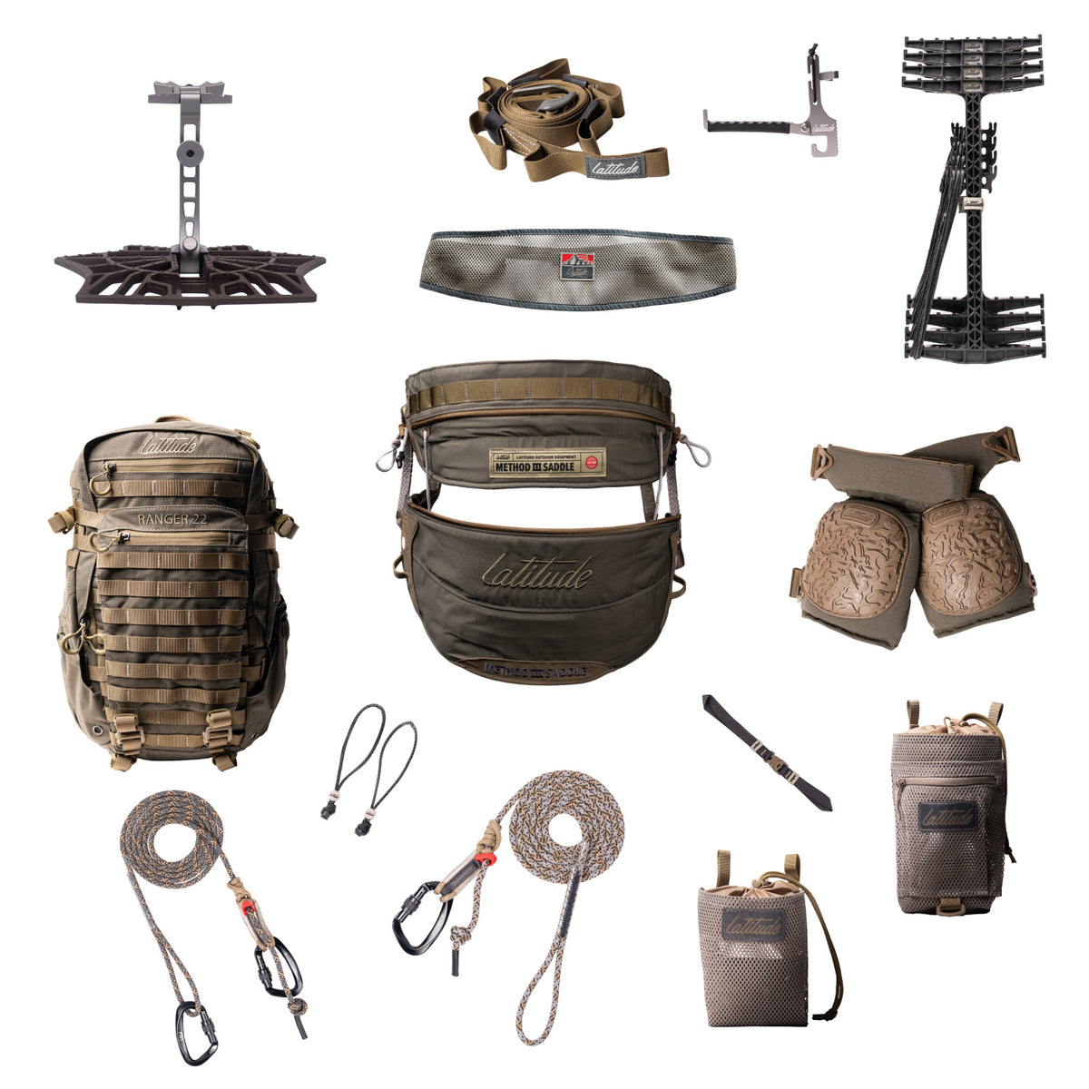 Method 3 Ultimate Saddle Kit - Ranger Green