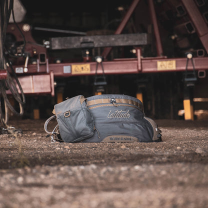 Operator Saddle Pouch - Gray